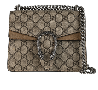 Mini Dionysus, &pound;850, Handbags, Beige, Canvas, Front view